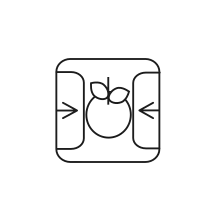 Pictogram for Mould & Ejector (ROBOMACHINES) in black. SVG format.