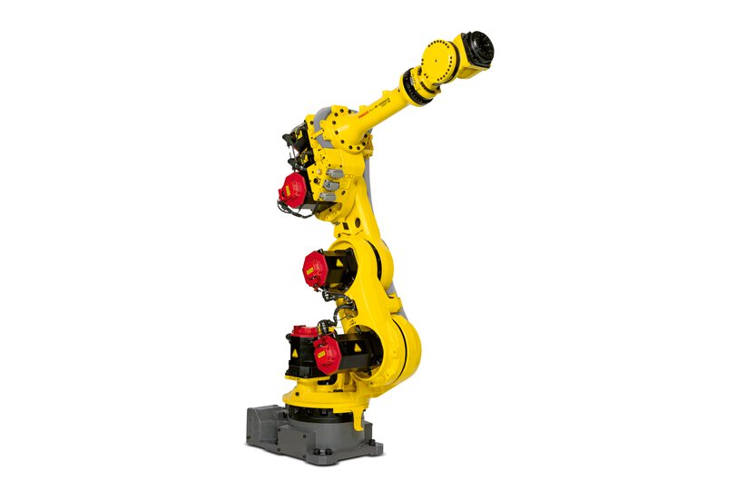 The FANUC R-1000iA/120F-7B is a high-speed robot for a range of operations including welding, handling and palletising.