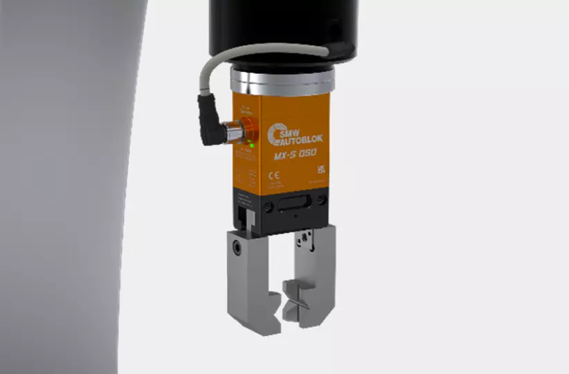 Image of CRX device. SMW electronics. Gripper