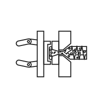 Icon for Roboshot pre-injection. SVG