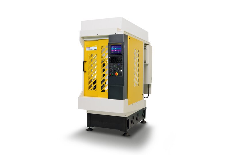 The FANUC Robodrill α-D21SiB5-ADV-Plus is a versatile vertical machining center for milling, drilling and tapping.