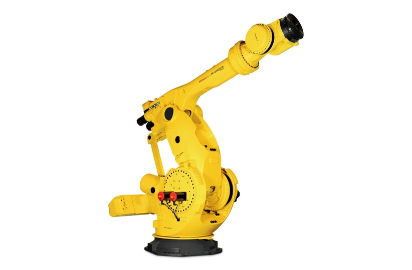 The FANUC M-2000/1700F-47A is a heavy-duty robot designed for high-performance handling applications. 