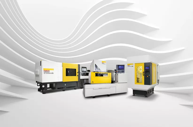 Picture showing our ROBOMACHINE range on a dark background from a front view.