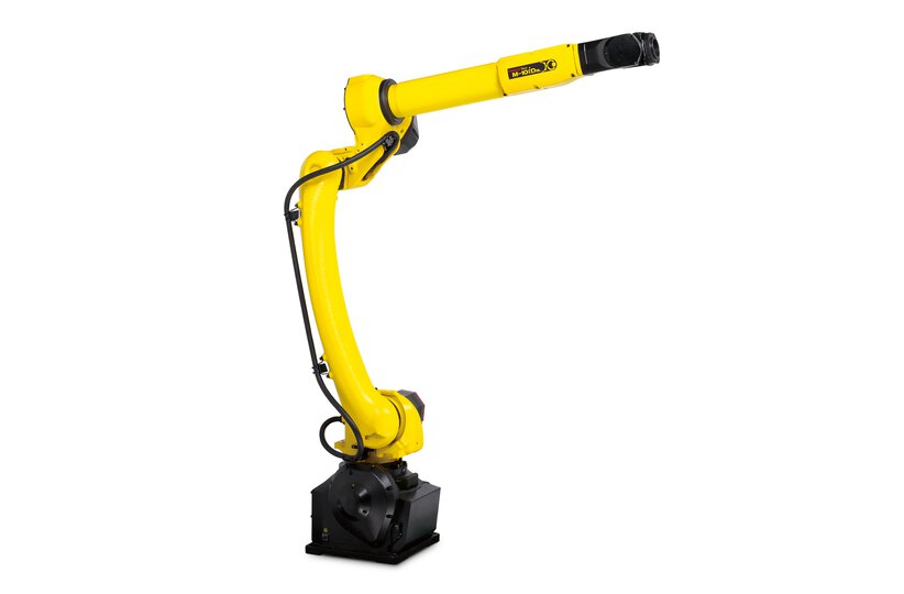 The FANUC M-10/8-20D is a fast 6-axis handling robot designed for various industrial applications.