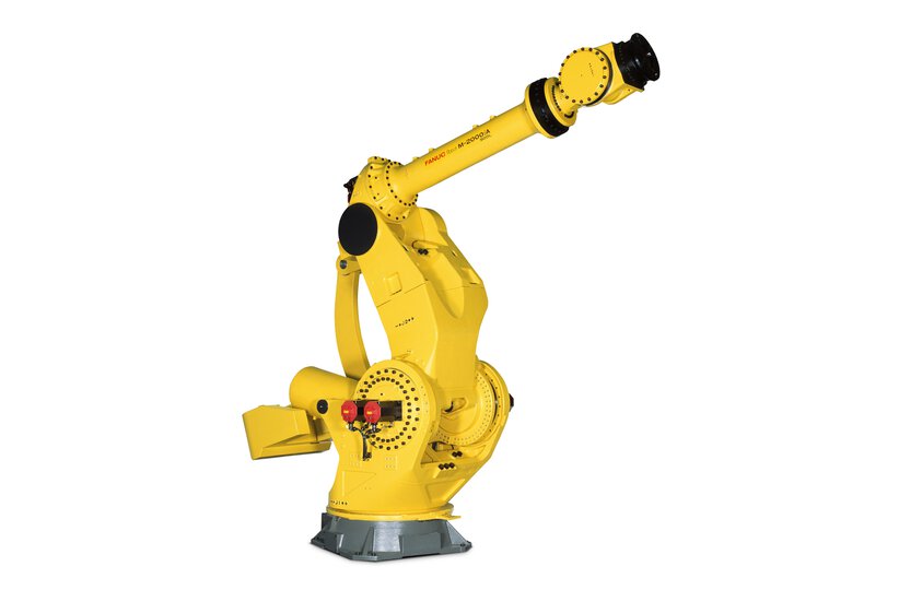 Image of M-2000iA/900L from a right view on a white background.
The FANUC M-2000/900F-47A is a heavy-duty robot designed for high-performance handling applications.