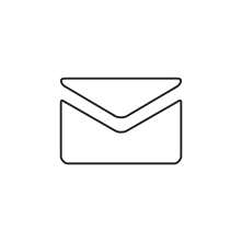 Pictogram for E-mail (Organization) in black. SVG format.