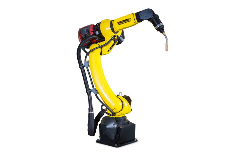 The FANUC ARC Mate/12-14D is a robot specifically designed for arc welding.