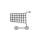 Pictogram for E-Store (Navigation) in black. SVG format.