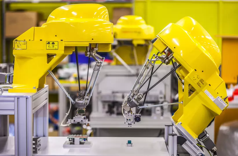 The FANUC DR/05-4A-6X is a high-speed delta robot for assembly, picking, packing and inspection applications.