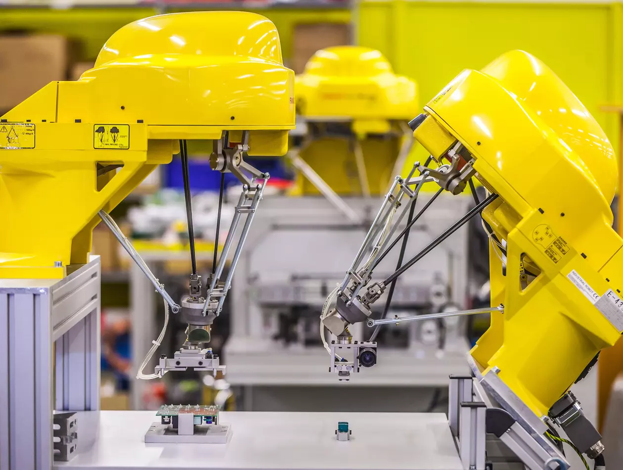 The FANUC DR/05-4A-6X is a high-speed delta robot for assembly, picking, packing and inspection applications.