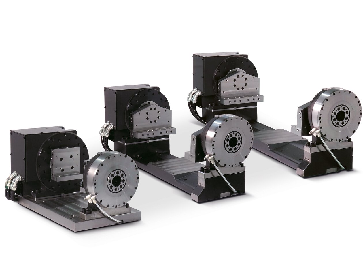 FANUC ROBODRILL DDR-T𝑖B rotary table is the solution for handling parts weighing up to 200 kg with ease.