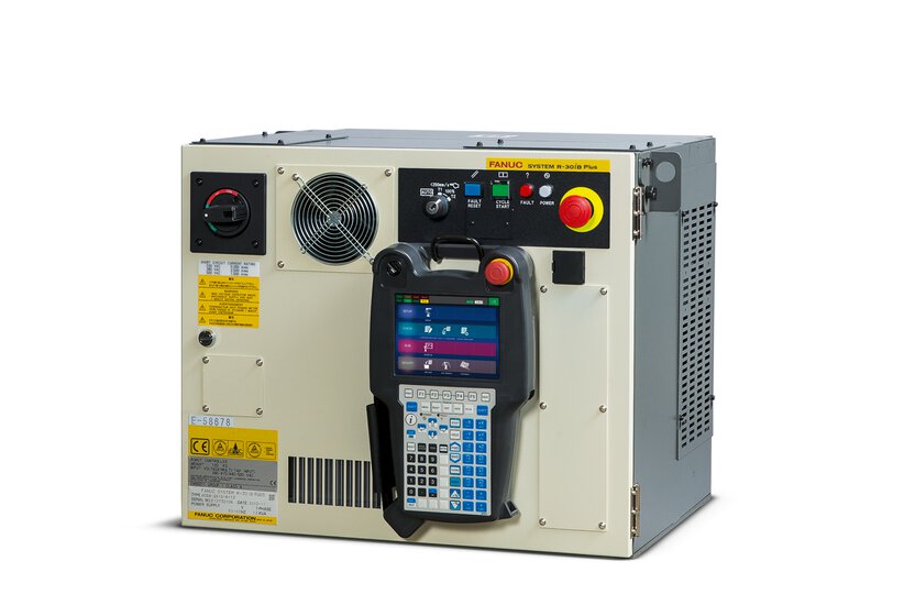 FANUC R-30iB Plus controller A cabinet.