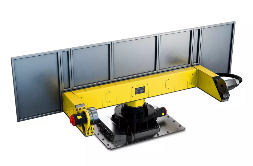 Image of Dual Station H-Frame Positioner. 1500 kg version.
