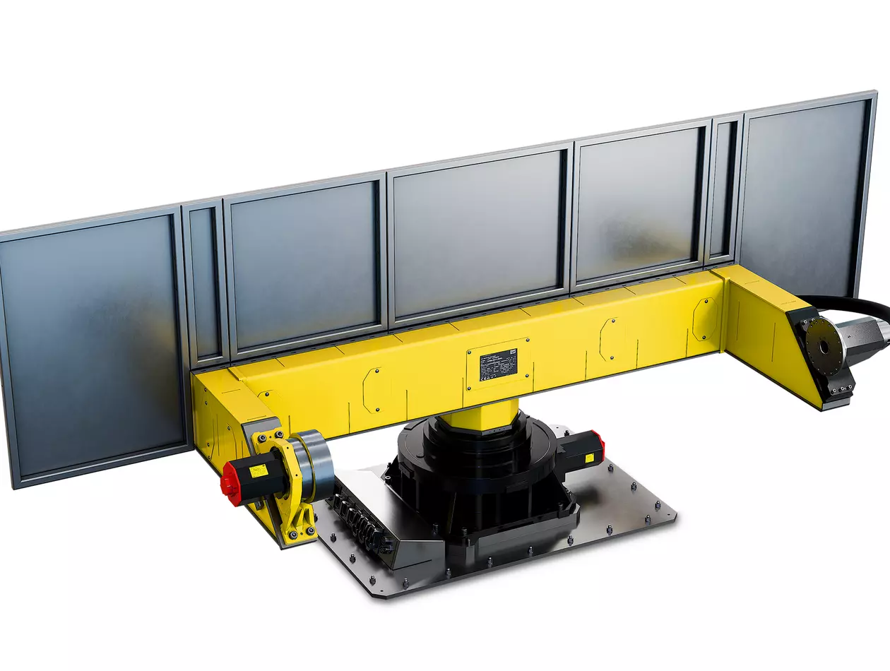 Image of Dual Station H-Frame Positioner. 1500 kg version.