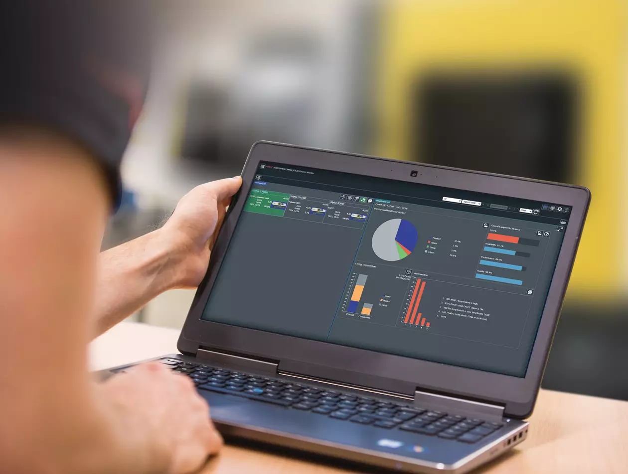 Remote management of your plastic production facility - ROBOSHOT-LINK𝑖2 is a quality information management tool that allows you to visualise ROBOSHOT data.