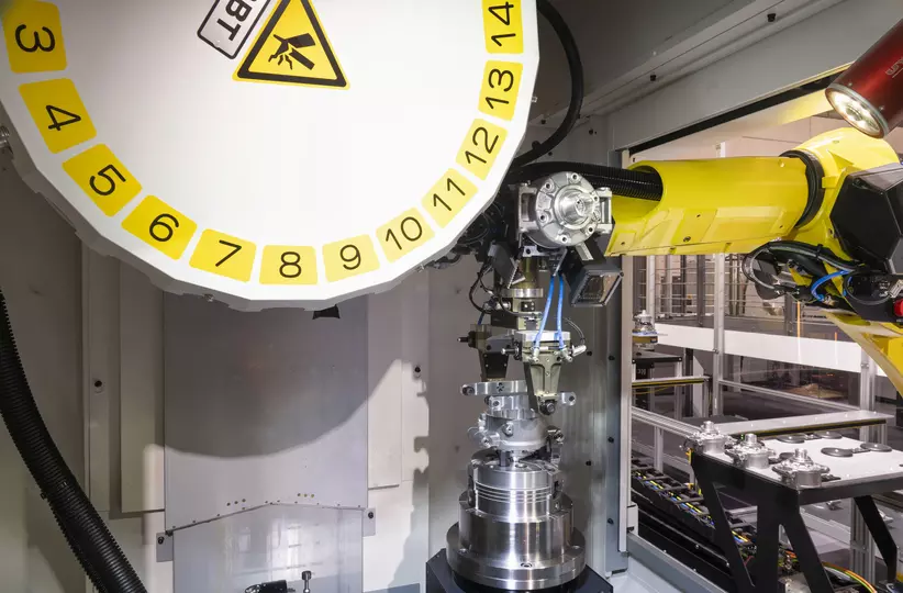 EMO 2023. Fully automated production line. Machine tending.