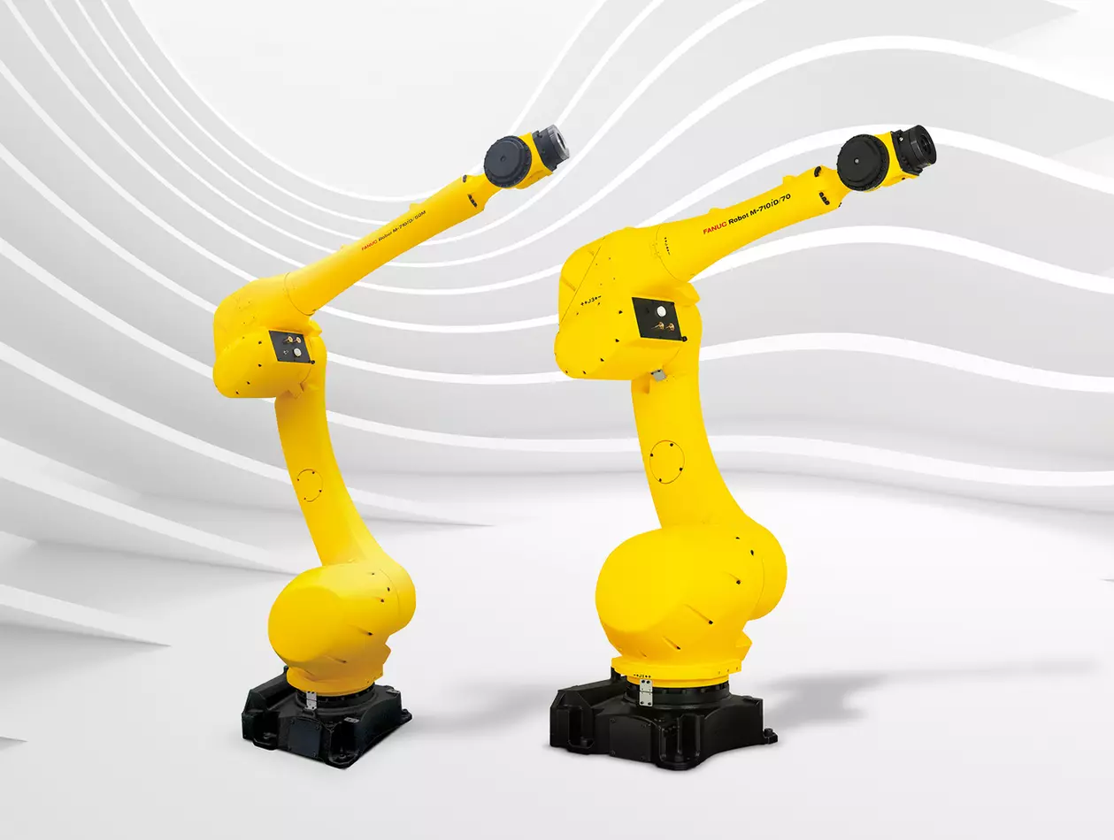 Image M-710iD/50M and M-710iD/70 on grey background. Png.