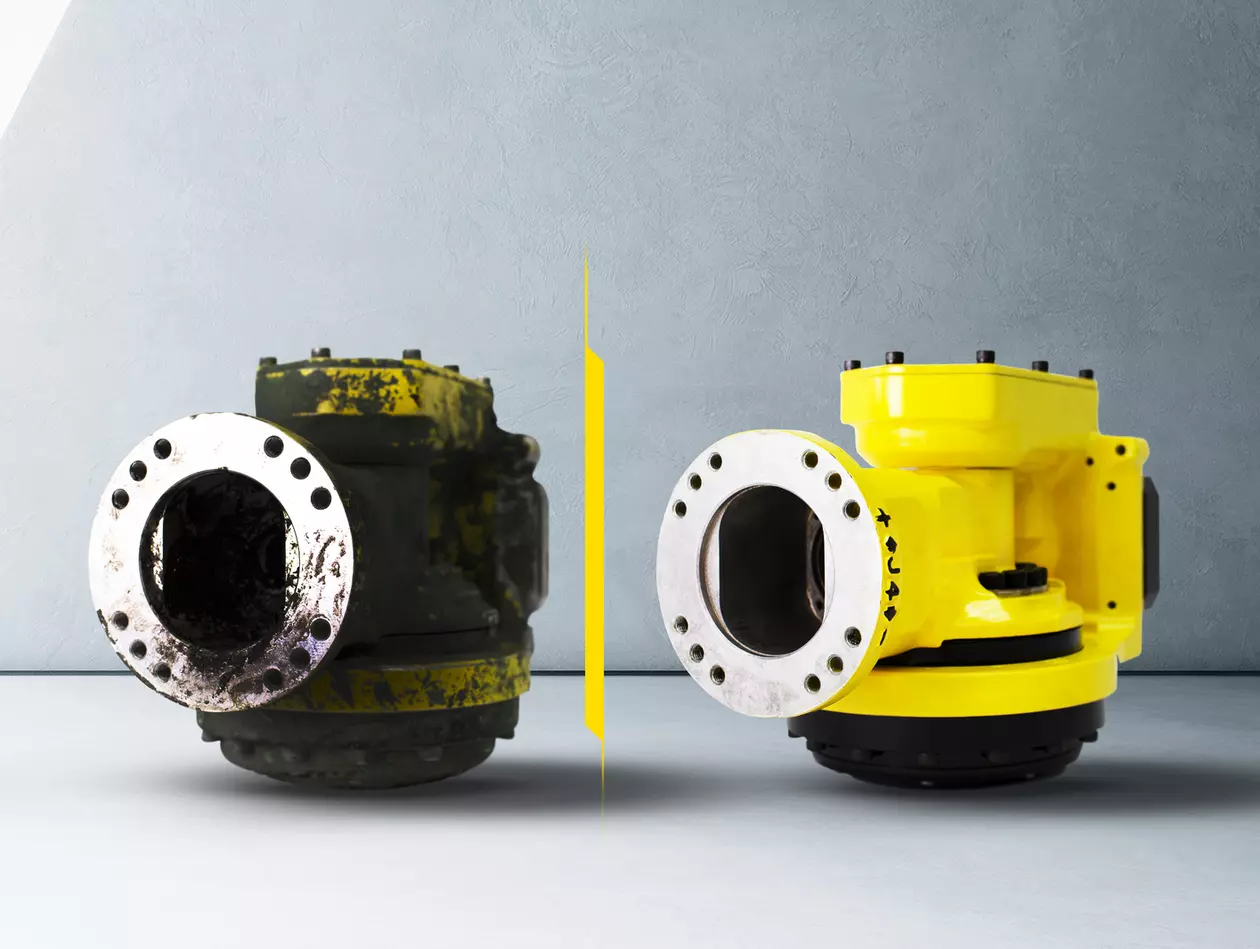 remanufacturing of a robot arm