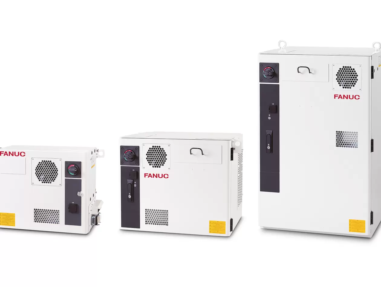 FANUC R-50iA robot controller is the world’s first robot controller to offer cyber security along with a wide range of enhancements and new intelligent features designed to maximize robot performance.