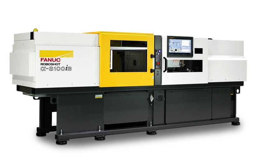 The FANUC Roboshot α-S100iB takes state-of-the-art CNC precision technology and applies it to electric injection moulding.