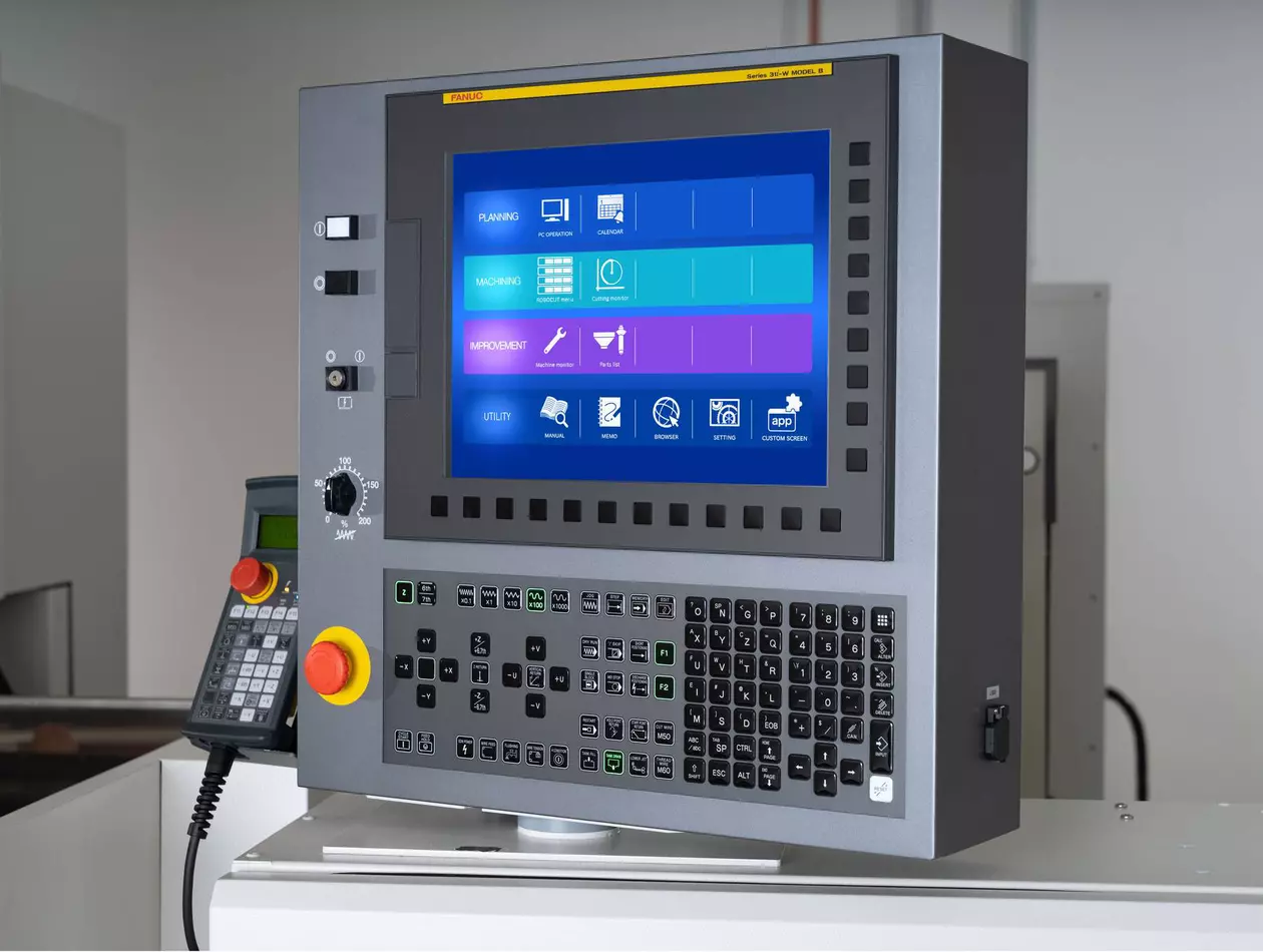 Details of ROBOCUT α-CiC series. CNC control 31i-W MODEL B