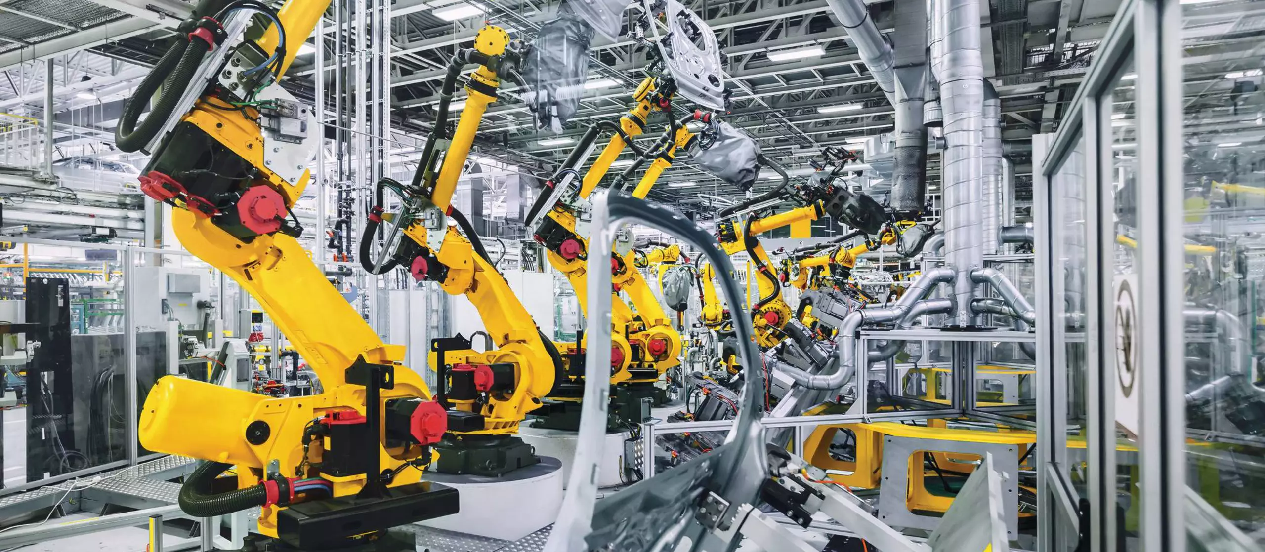 Robots in a car plant
Stock image