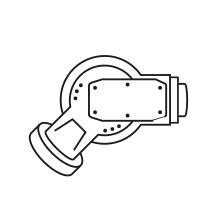 Icon for Robot Wrist. SVG