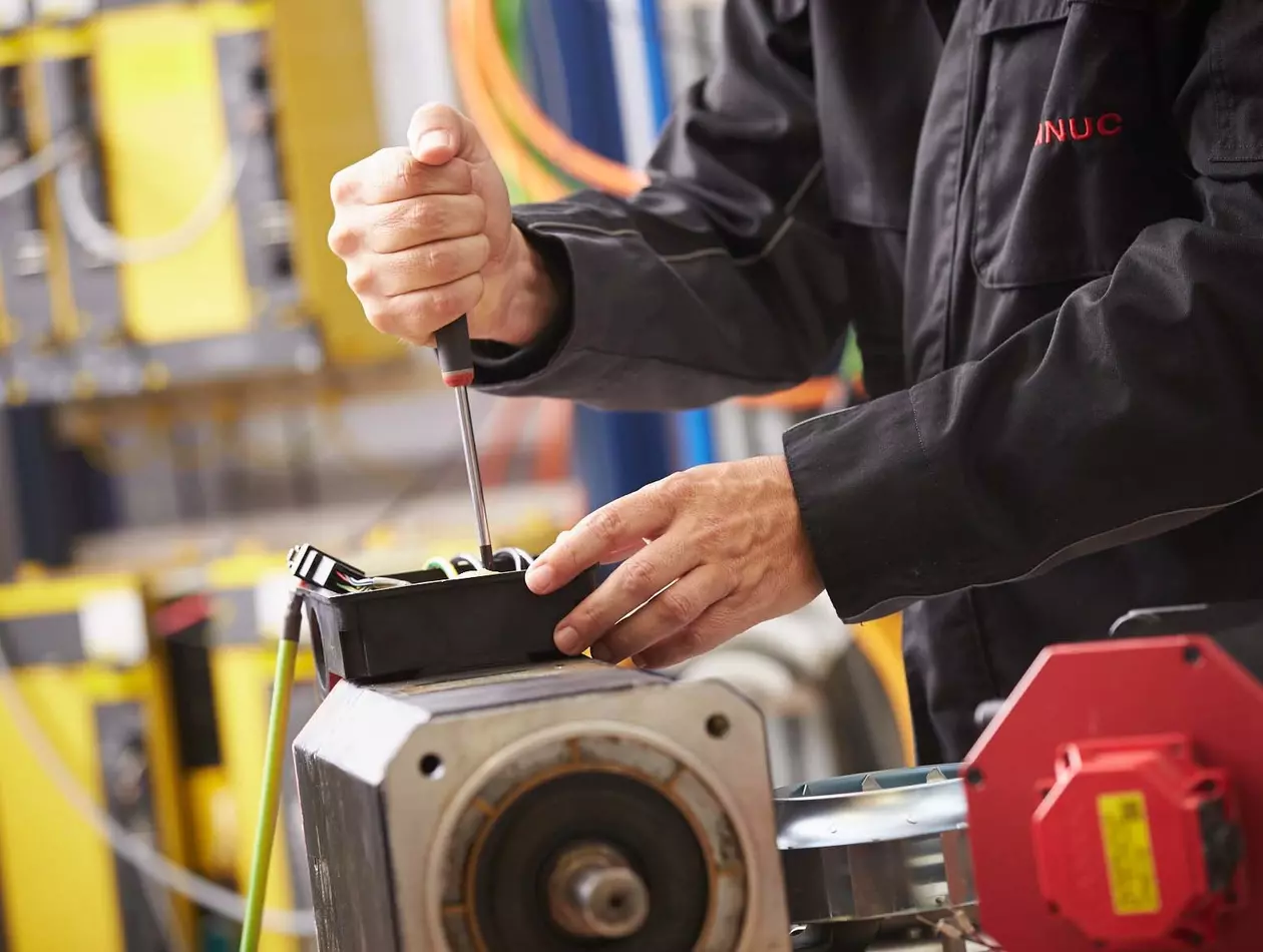 Motor Repair. FANUC European Repair Center.