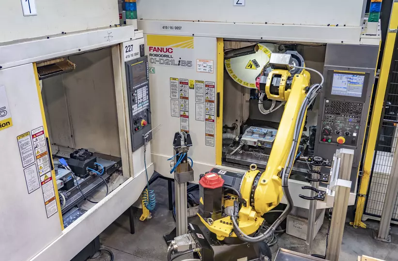 M-20iD robot tending ROBODRILL
FANUC Poland - ZAP