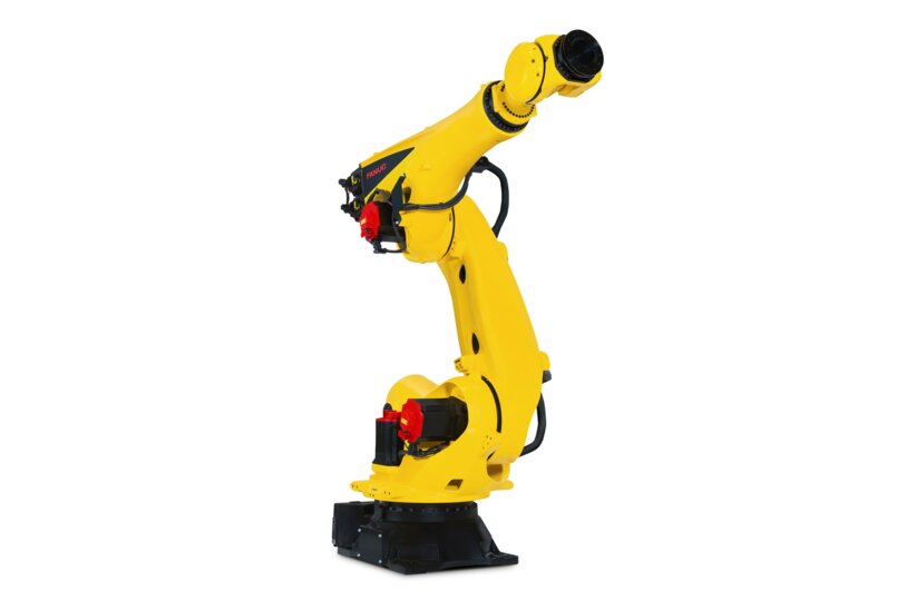 Compact heavy-payload robot with 300 kg capacity and 2655 mm reach, powered by the FANUC R-50iA controller for high-speed industrial automation.