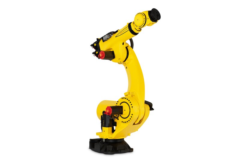 The FANUC M-950iA/500 is a high rigidity robot designed for demanding tasks like heavy parts handling (e.g. EV battery), heavy palletising or packaging and material handling.
operations.