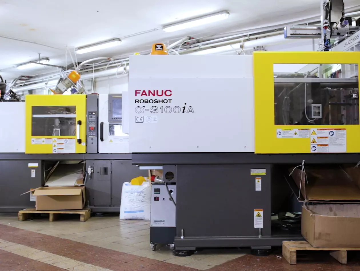 Deplast currently has 11 injection moulding machines on site, five of which are now FANUC ROBOSHOT models. All five have arrived since 2017, offering production stability and future-proof injection moulding moving forward. The company has FANUC ROBOSHOT α-S50iA (two), α-S100iA, α-S150iA and α-S220iA models at its disposal.