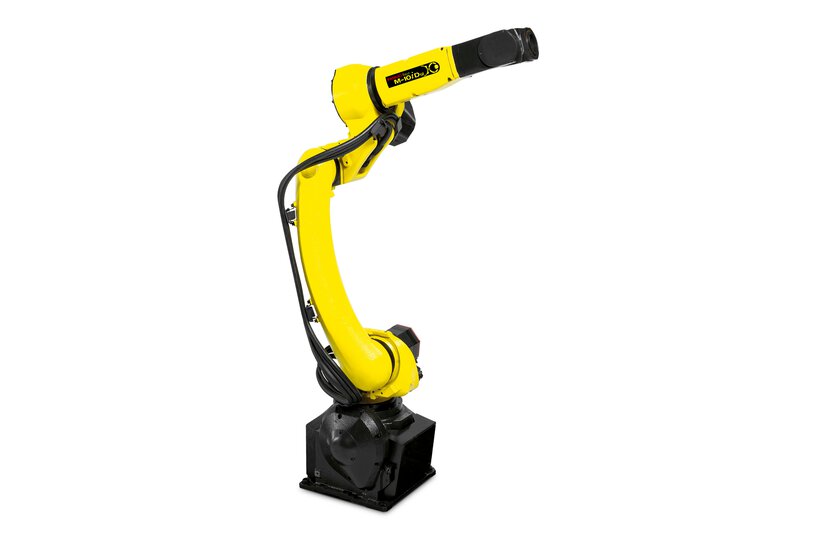 The FANUC M-10/12-14D is a fast 6-axis handling robot designed for various industrial applications.