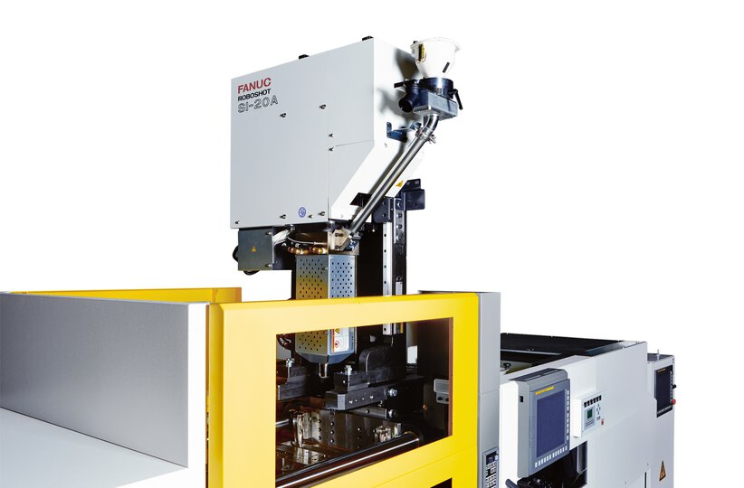 Image of SI-20A (vertical injection unit) in a white hall background