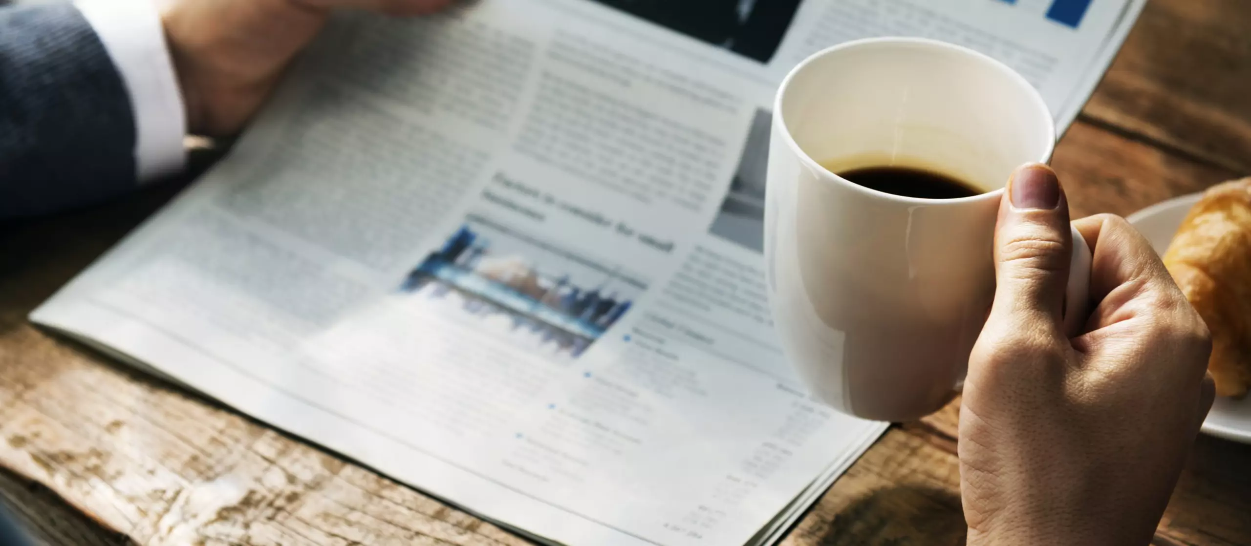 Caucasian businessman in the office shoot.
black coffee, book, bread, break time, breakfast, business, business news, businessman, caffeine, coffee, duty, ideas, knowledge, male, morning, newspaper, person, reading, strong, suit, table, wooden, world news
Test picture for Customer Magazine news
To be used on the website - Customer Magazine related news
