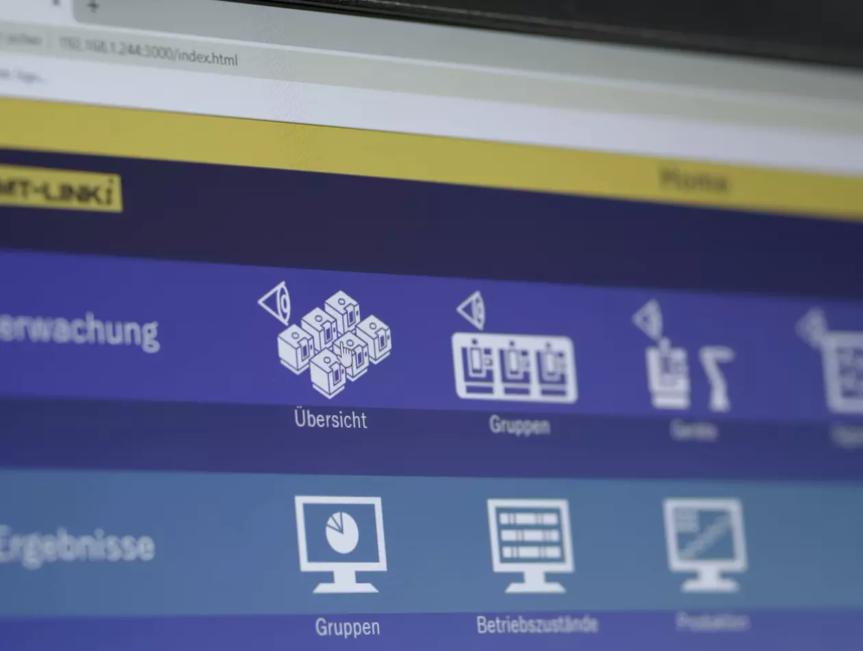 MT-LINK𝑖 is a PC software that connects machines, robots and peripheral devices in the factory. Data can be collected and visualised to provide more information about manufacturing process and historical data. Not only machines equipped with FANUC CNC or FANUC robots can be connected, but also machines or robots from other manufacturers as well as PLCs or sensors. MT-LINK𝑖 software is one of the first steps to utilise IoT functions of manufacturing machines and devices. Based on data collected and presented in MT-LINK𝑖 customers can improve their productivity and processes.