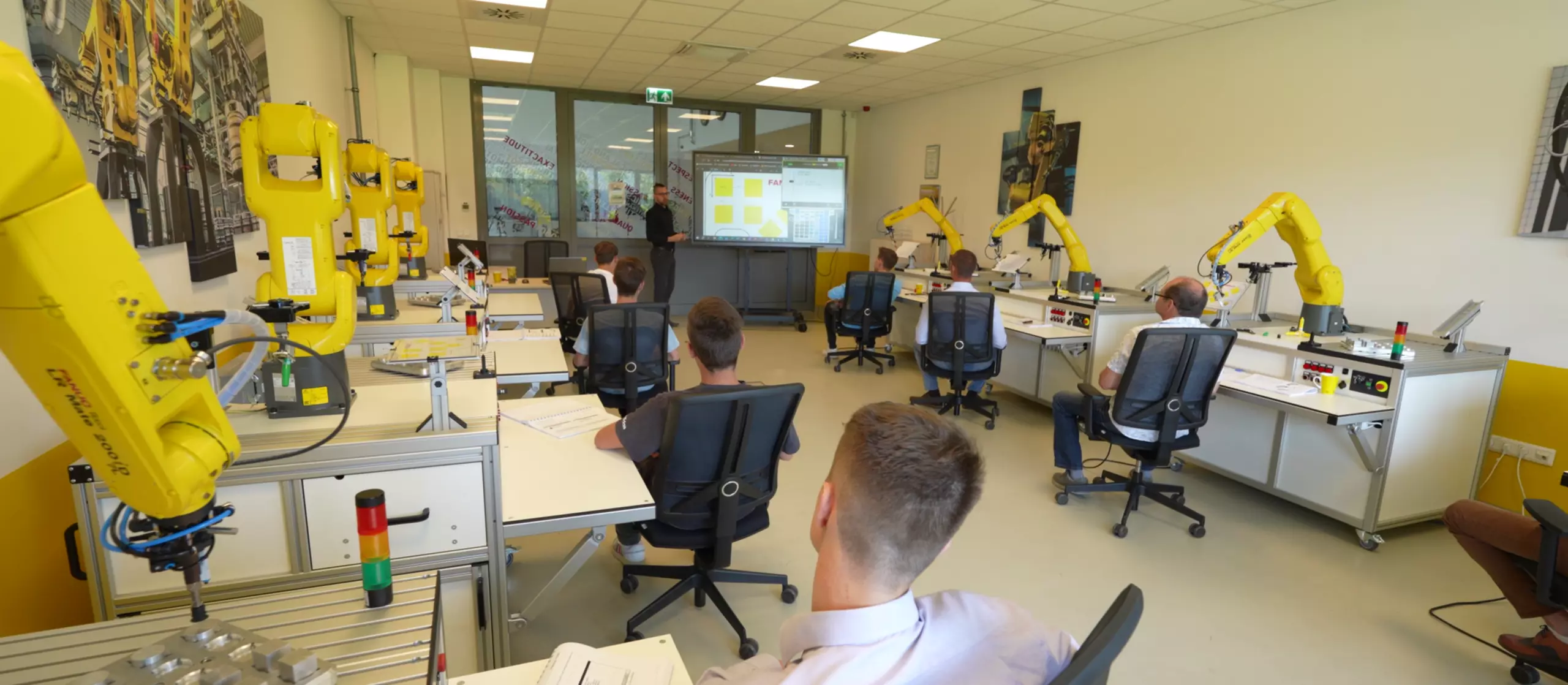 Image of FANUC Academy in Hungary.