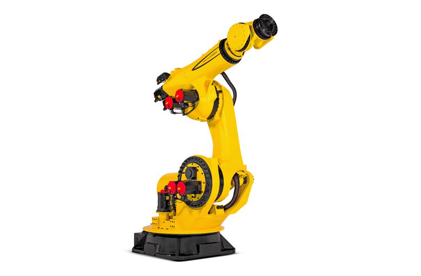 The FANUC M-1000/1000F-33A is a heavy-duty robot ideal for applications such as the handling and palletising.