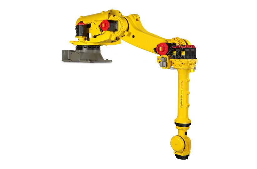 The FANUC R-2000/210R-31C is an all-purpose, rack-mountable robot ideally suited to any number of heavy handling jobs. 