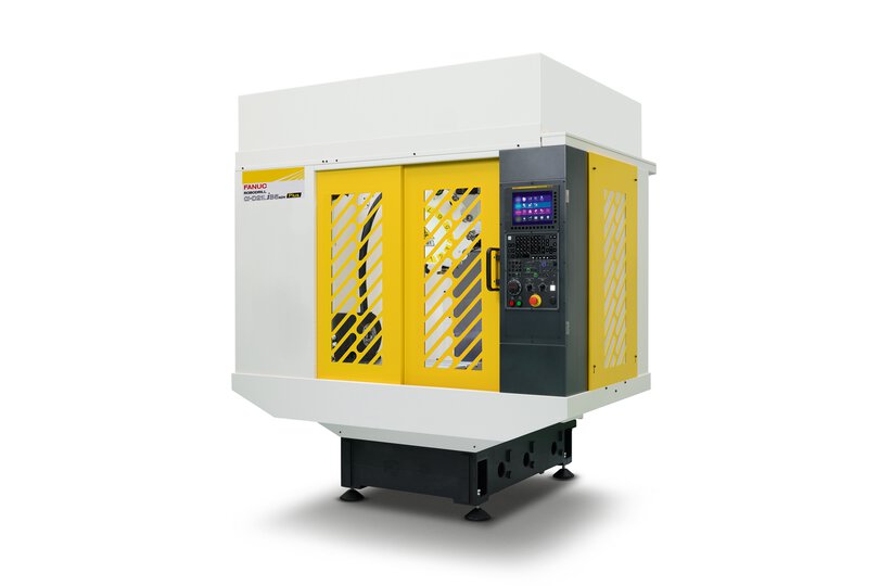 The FANUC Robodrill D21LiB5 ADV Plus is a versatile vertical machining center for milling, drilling and tapping.