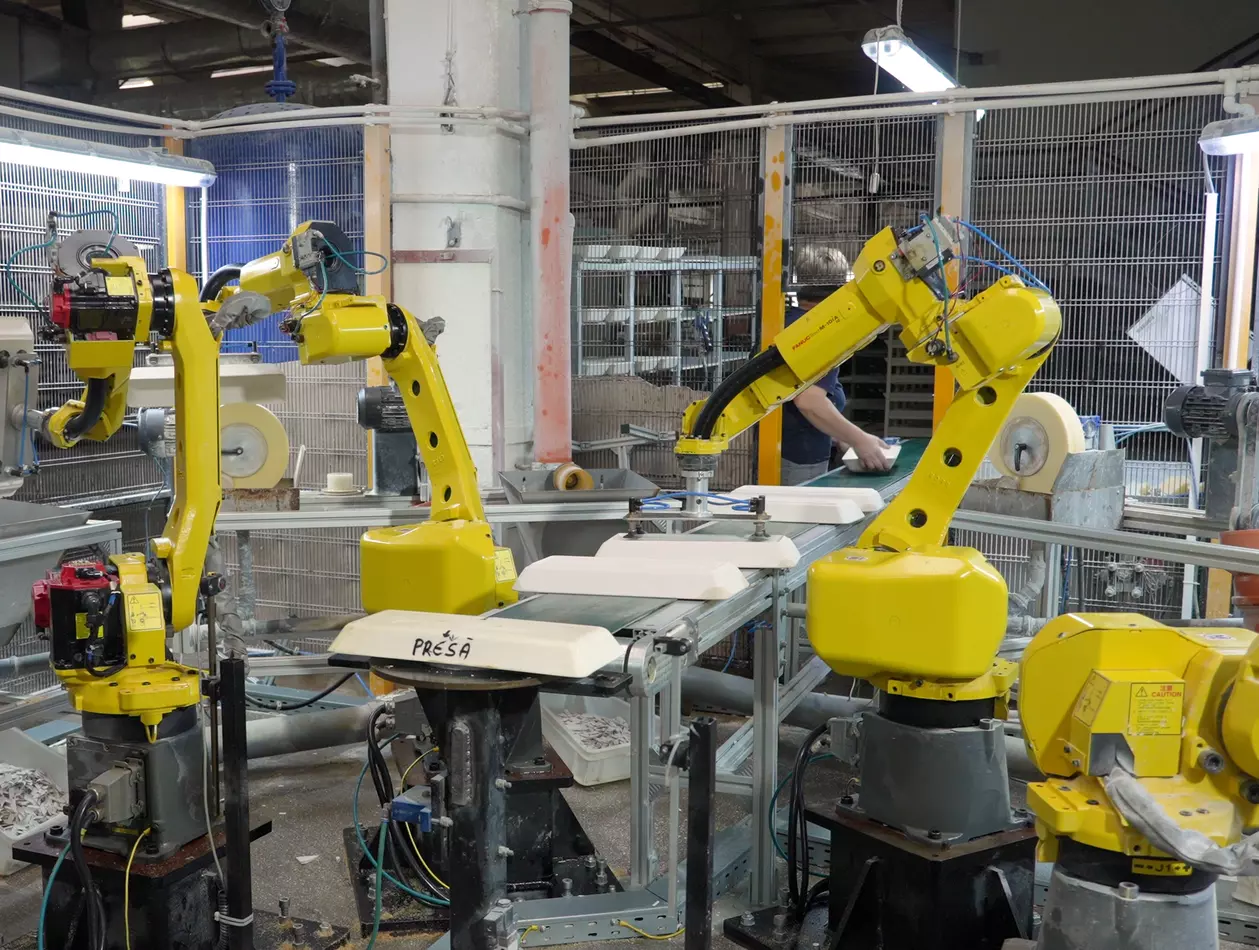 Image related to the success story Apulum. FANUC Romania.

FANUC automation solutions and service support the porcelain quality