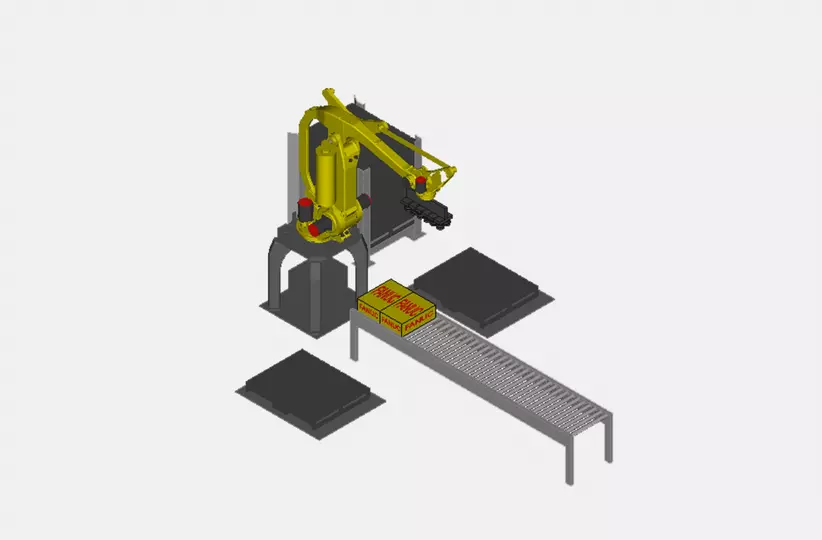 PalletPRO simulation software offers you a practical solution for building, debugging, and testing palletising applications offline.