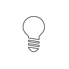 Pictogram for Intelligence (Miscellaneous) in black. SVG format.