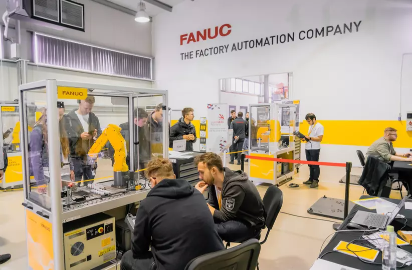 A national competition has been organised by FANUC Romania together with WorldSkills Romania. "The National Olympiad FANUC WorldSkills 2023 for Industrial Robots Integration"