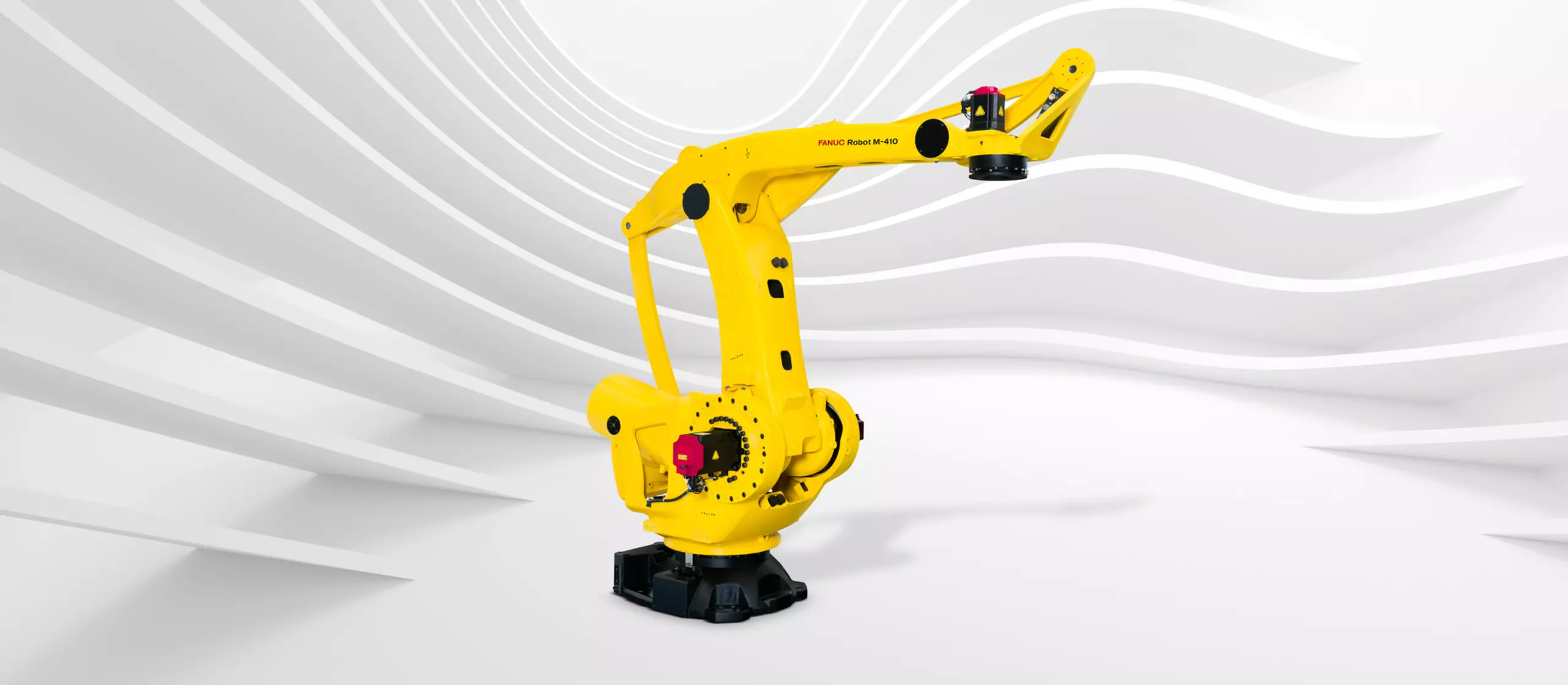 The FANUC M410/800F-32C is a robot specifically designed for palletising of heavy applications.