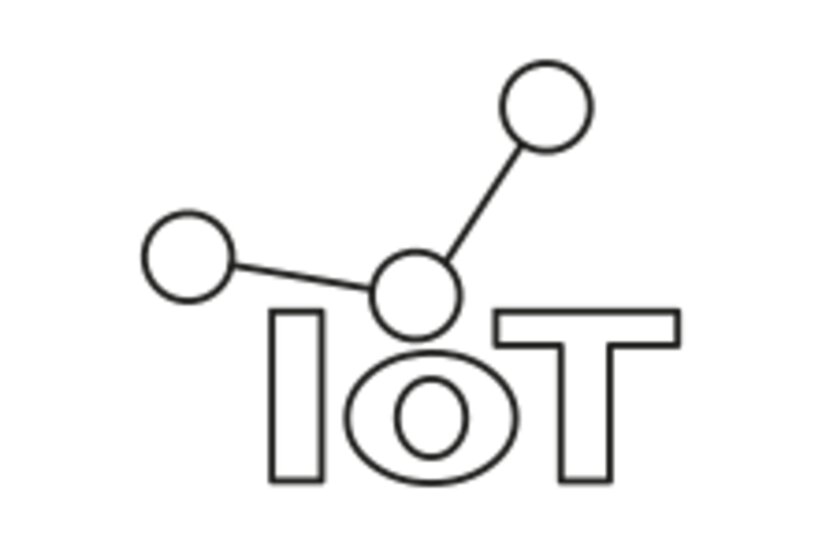 Pictogram for IoT (Product) in black. SVG format.