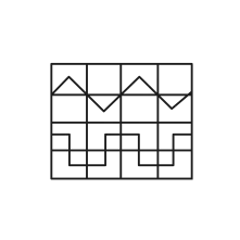 Pictogram for Servo viewer (CNC) in black. SVG format.