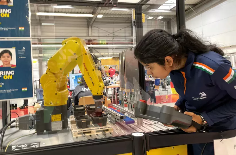 Press release featuring WorldSkills 2024 event