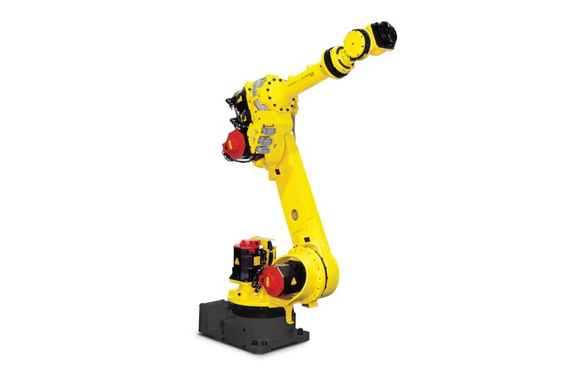 The FANUC R-1000/80-22A is a high-speed robot for a range of operations including welding, handling and palletising.