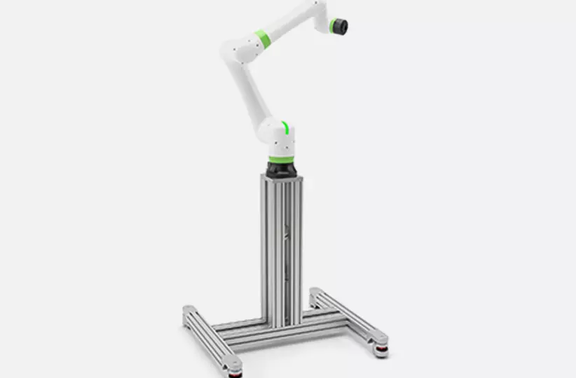 Image of CRX device. Robot column for mobile cobot by item Industrietechnik GmbH.